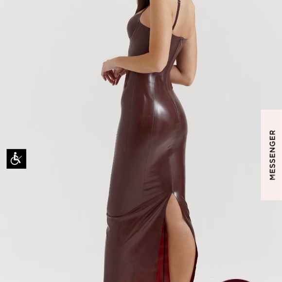 House of CB Dresses & Skirts - Elegant Brown Maxi Dress